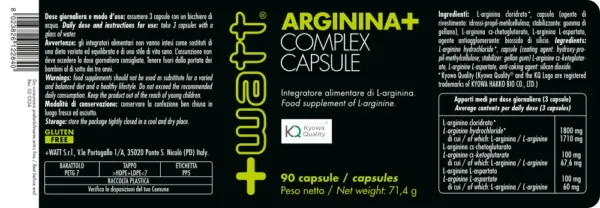 Arginina+ Complex Capsule - immagine 3